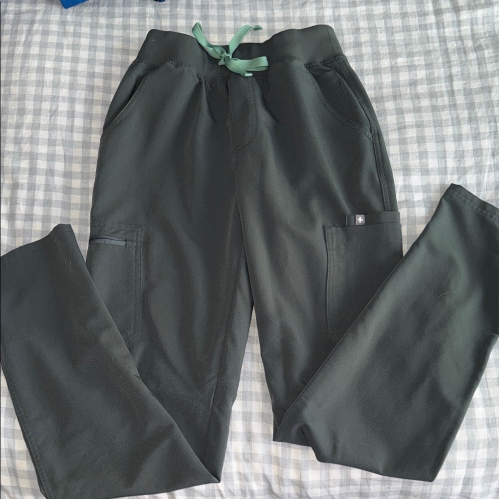 High Wasted Yola Skinny Scrub Pant